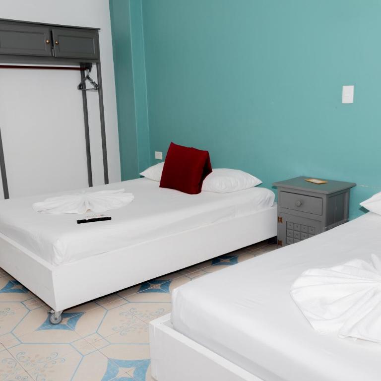 Casa Colonial Tulum - Habitación Doble Deluxe - 2 camas - 11