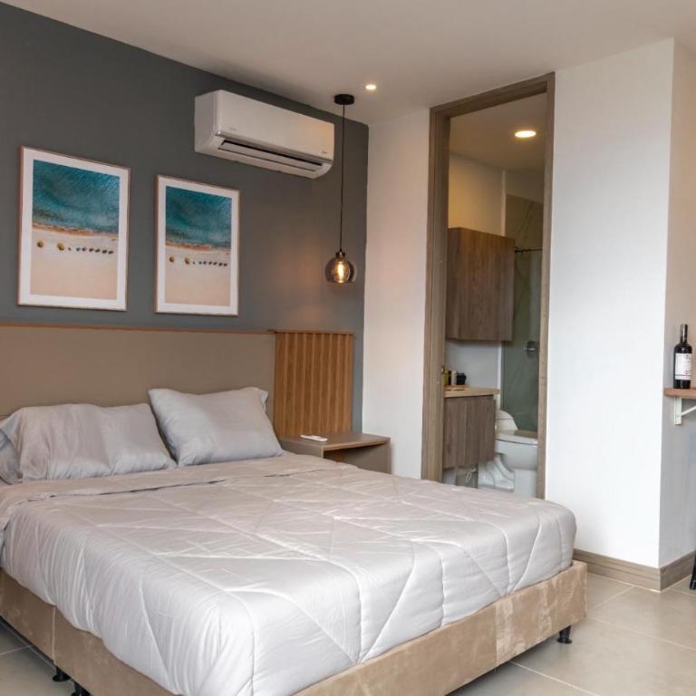 Apartaestudio de lujo en Cali - Estudio Deluxe con cama grande - 19