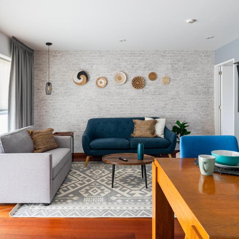 Modern Apartment Diez Canseco Miraflores 1 BR - 1,5 BD - Wifi - One-Bedroom Apartment - 1