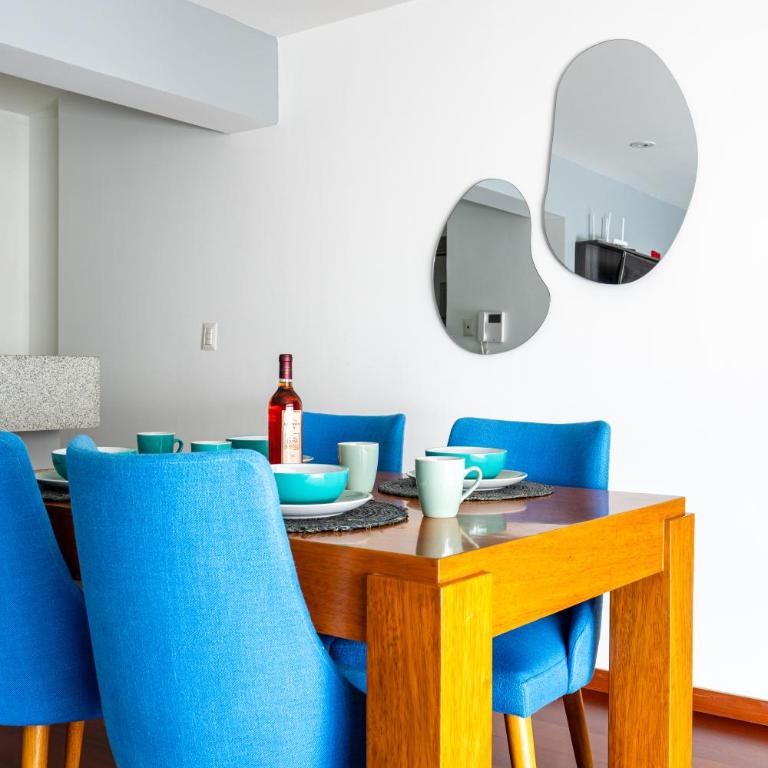 Modern Apartment Diez Canseco Miraflores 1 BR - 1,5 BD - Wifi - One-Bedroom Apartment - 34