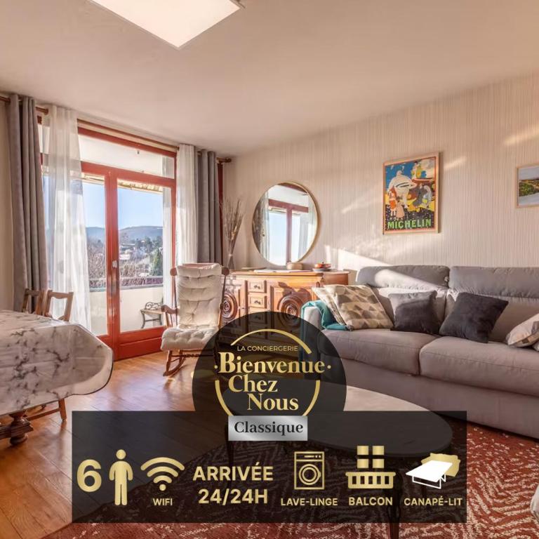 Entre VILLE et NATURE - Les Hauts de Clermont avec GARAGE gratuit - Appartement 2 Chambres - 1