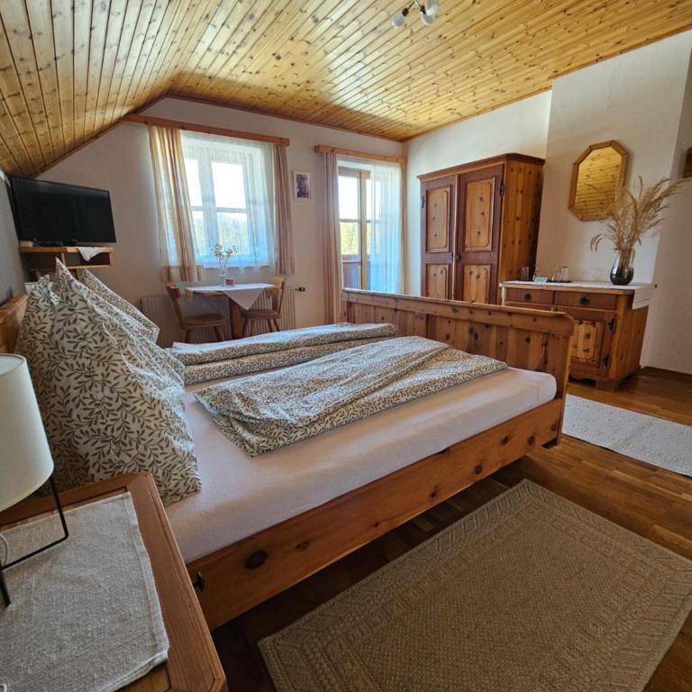 Biohof Poinsitgut - Doppelzimmer mit Bergblick - 10