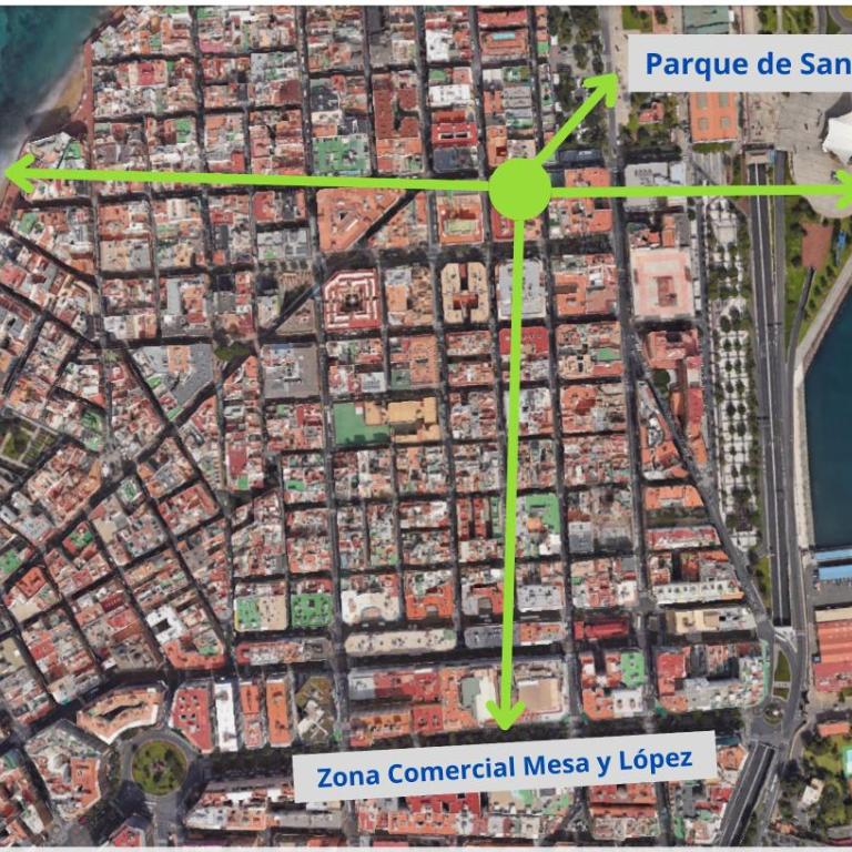 Apartamento con Gimnasio cerca playa de Las Canteras D3A - Apartamento de 2 dormitorios - 31