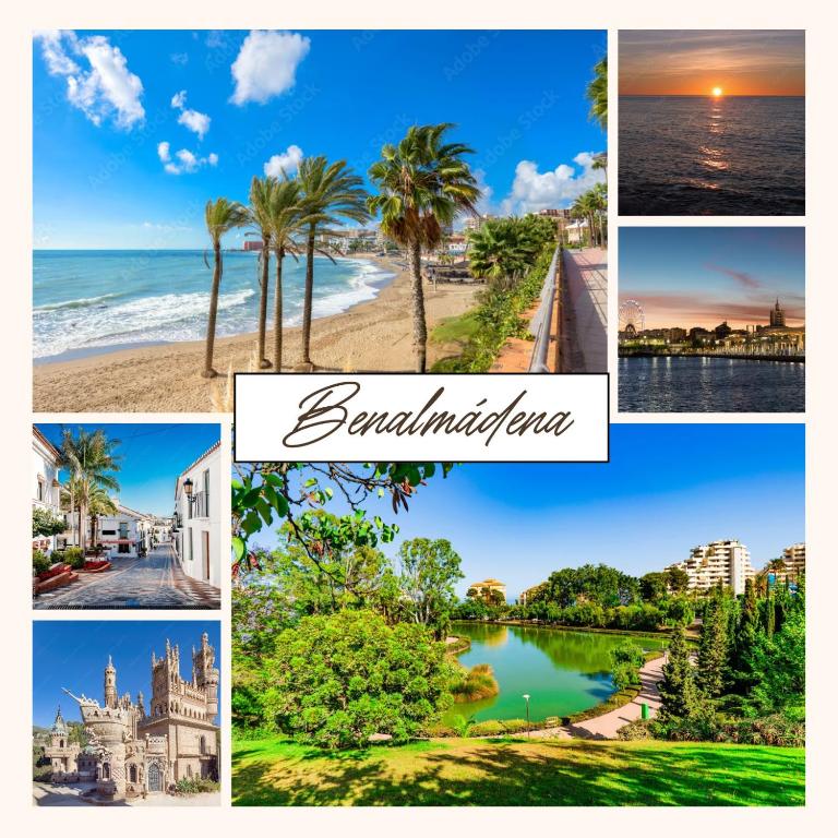 Benalbeach Loft Garden and Sea View - One-Bedroom Apartment - 36