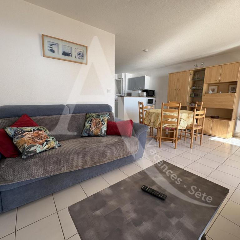 appartement 1 chambre avec terrasse vue mer dans residence avec piscine - Appartement 1 Chambre - 5