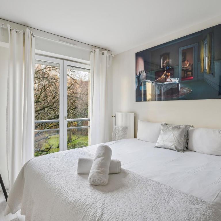 Résidence AURMAT - Appart - Hôtel - Paris - Boulogne - Appartement 1 Chambre - Vue sur Jardin - 9