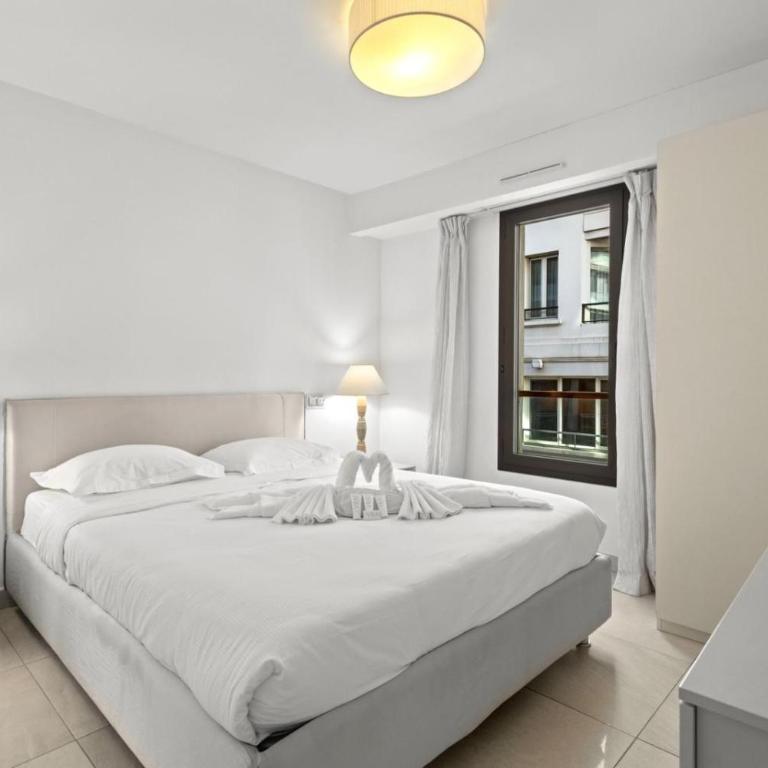 VIP 2 chambres, 2 salles de bain et 2 WCs Palais des Festivals Croisette - Appartement 2 Chambres - 8