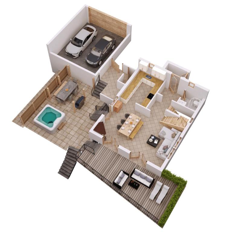 4BDR Alpine Chalet with Game room and Sunny terrace - Villa - 10