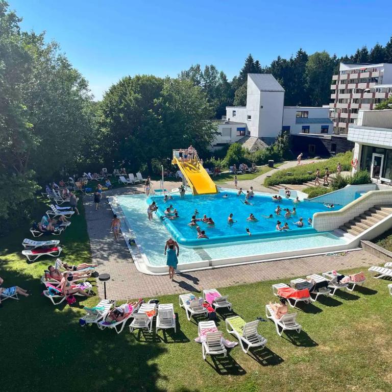 Ferienwohnung Bayerwald-Blick, Schwimmbad, Sauna, GästeCard Sankt Englmar - Apartment mit 1 Schlafzimmer - 23