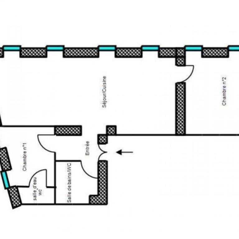 Ze Perfect Place - Spacieux appartement - Cours Saleya - 2 CHB - 2 SDB - AC - Two-Bedroom Apartment-no lift- 2nd floor - 17