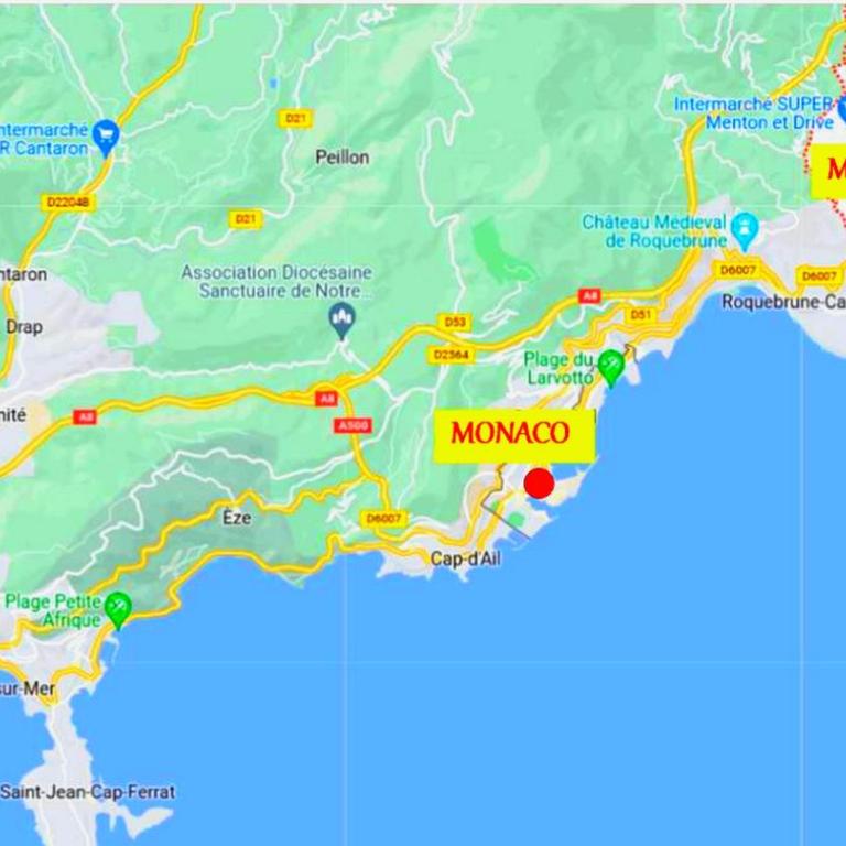 MENTON, centre historique, vue mer - Apartamento de 1 dormitorio - 45