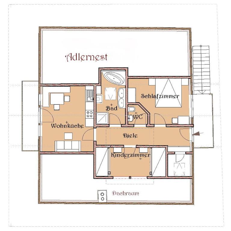 Jörgnerhaus - Apartamento de 2 dormitorios - 4