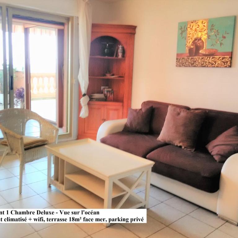 Baie de la Méditerranée - Appartement 1 Chambre Deluxe - Vue sur Océan - 9