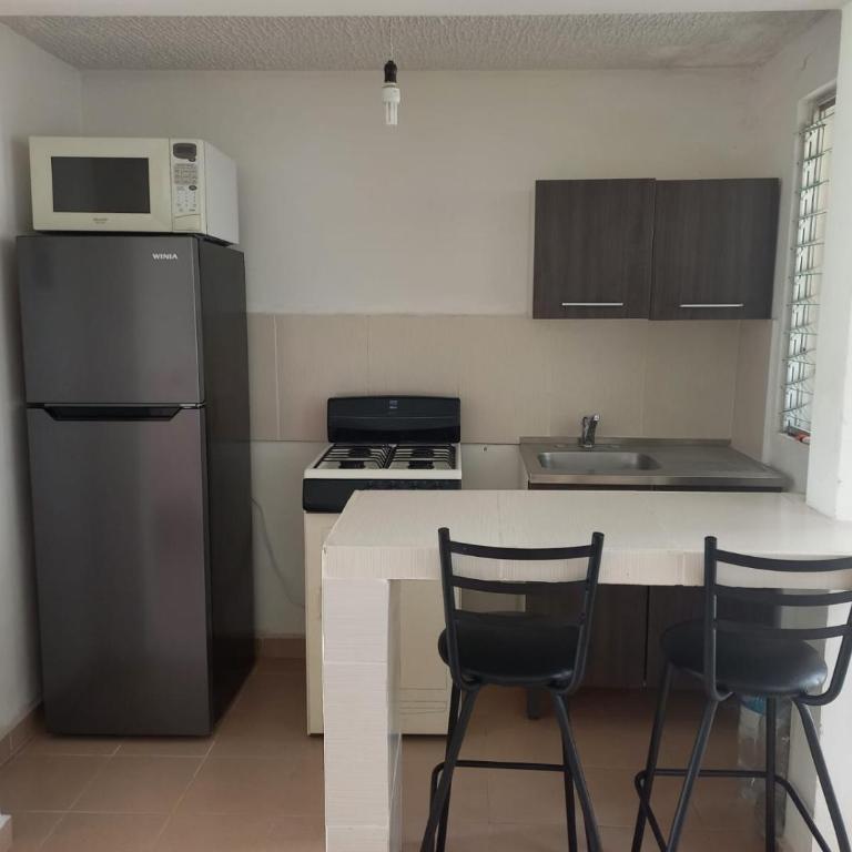 Casa en condominio 2R alberca compartida - Casa con 1 dormitorio - 10