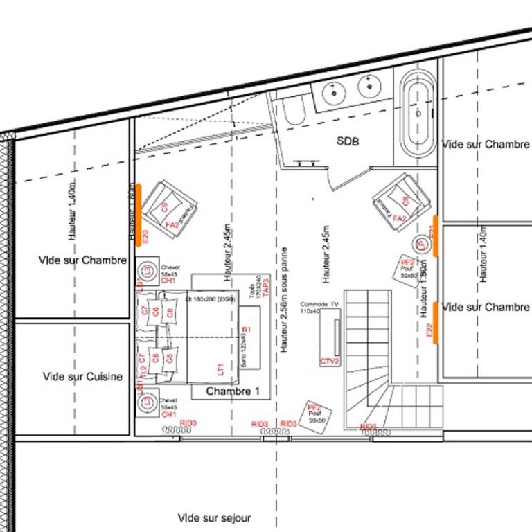 Spacieux appartement 5 pièces à Courchevel, 11 pers. - FR-1-562-31 - Apartment (11 Erwachsene) - 2