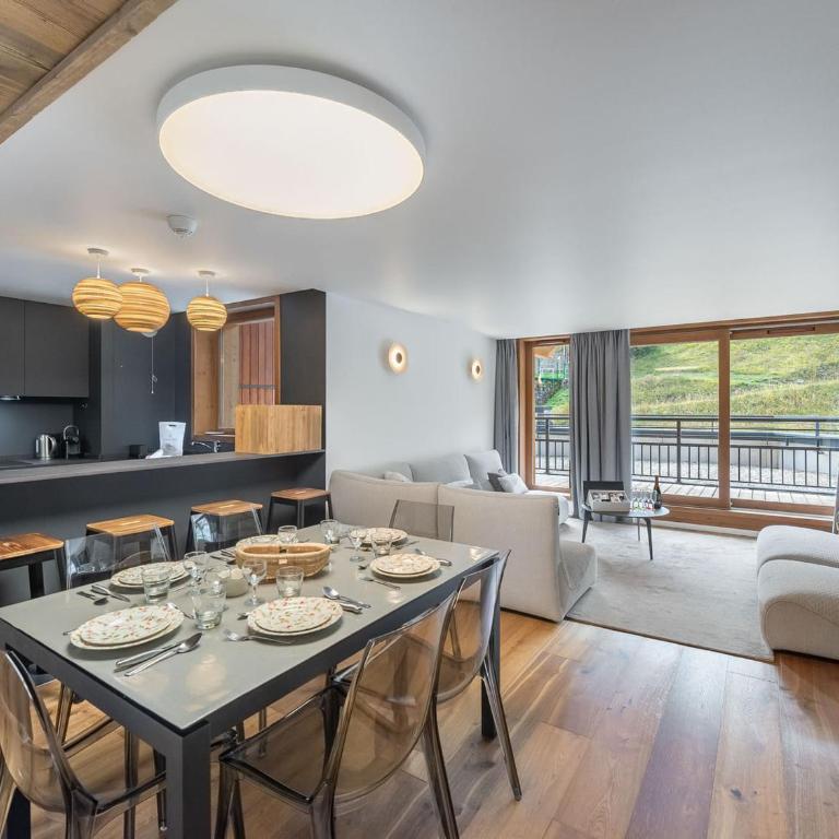 Appartement moderne - Courchevel Village - Ski aux pieds avec parking et wifi - FR-1-562-26 - Apartamento (6 adultos) - 1