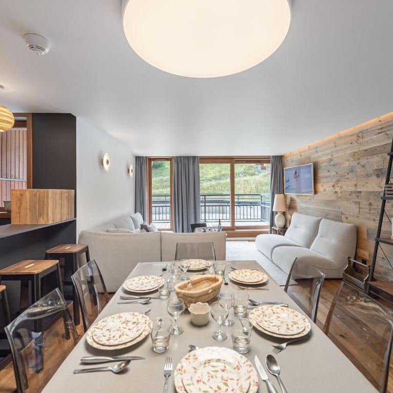 Appartement moderne - Courchevel Village - Ski aux pieds avec parking et wifi - FR-1-562-26 - Apartamento (6 adultos) - 5