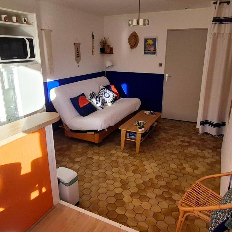 Studio 4 pers, cosy ,3mn mer, parking - Appartamento Monolocale - 13