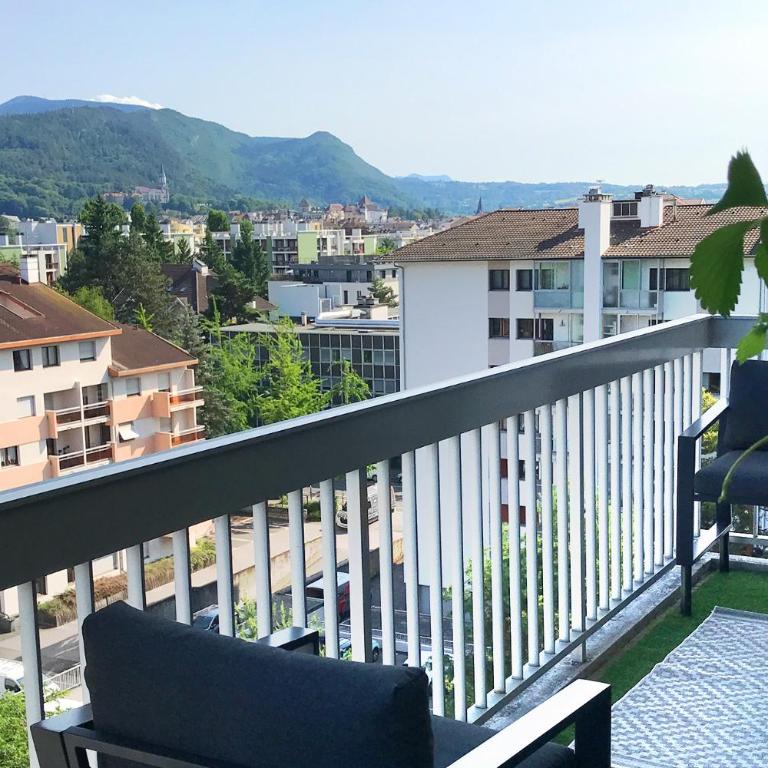 Panorama Stay, Pool, Balcony and Mountain View - Apartment mit 2 Schlafzimmern - 15