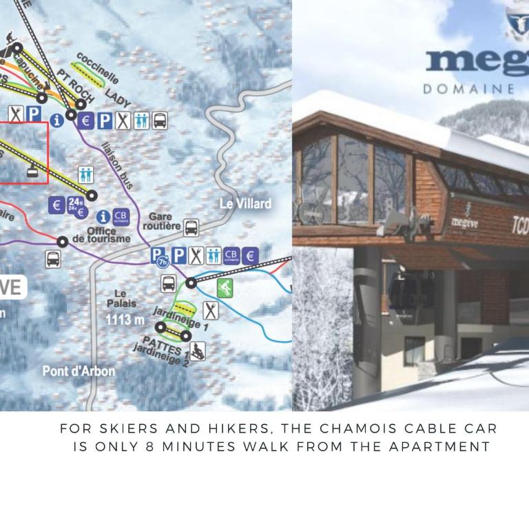 SANTA MARIA MEGEVE proche village - Apartment mit Terrasse - 22