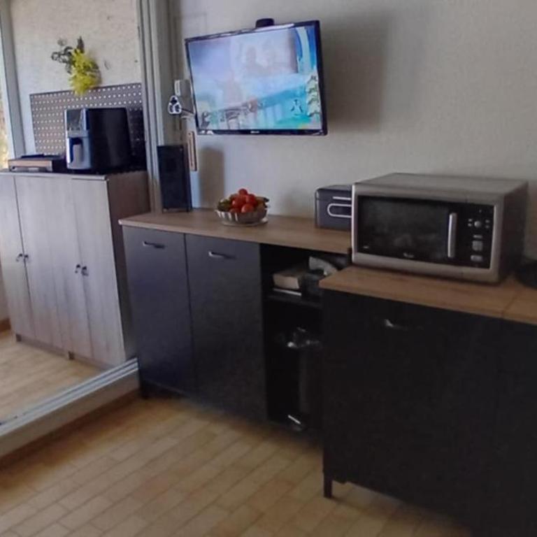 Appartement climatisé avec parking privé dans résidence les hautes vignes - Estudio - 2 niveles - 9