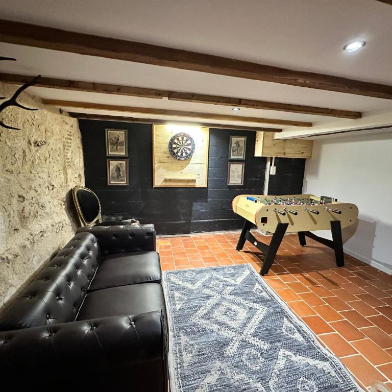 L'échoppe Bergeracoise, Salle de jeux, Climatisation et terrasse - Haus mit 3 Schlafzimmern - 8