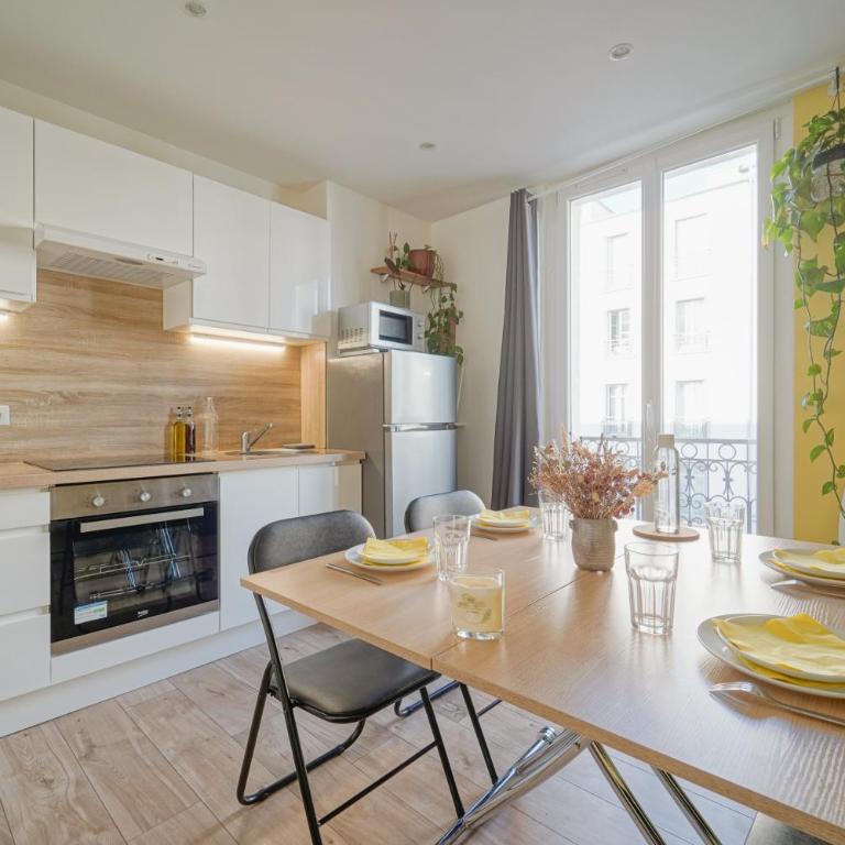 Soleil Vert - Ravissant cocon moderne - proche Stade de France - Apartment mit 1 Schlafzimmer - 6