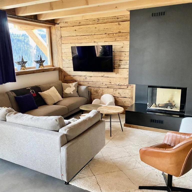 Chalet Kinou - Chalet au coeur de l' Espace Diamant avec jacuzzi MAE-8904 - Chalet - 3