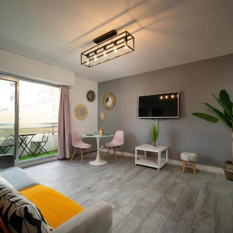 Appartement climatisé tout equipe avec balcon au cœur de Marseille - Studio avec Balcon - 3