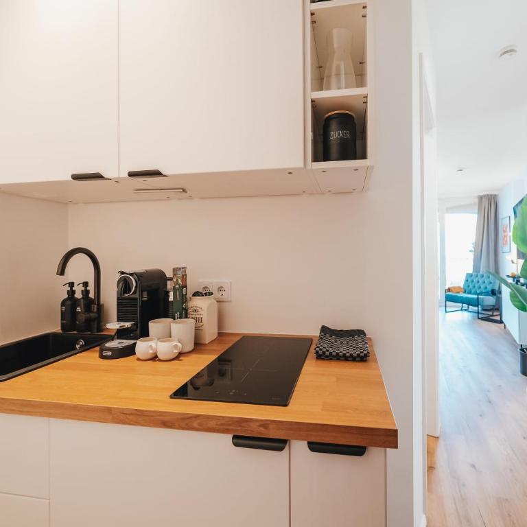 Studio CLOUD 21 Augsburgs atemberaubendster Ausblick - Apartment mit 1 Schlafzimmer - 10