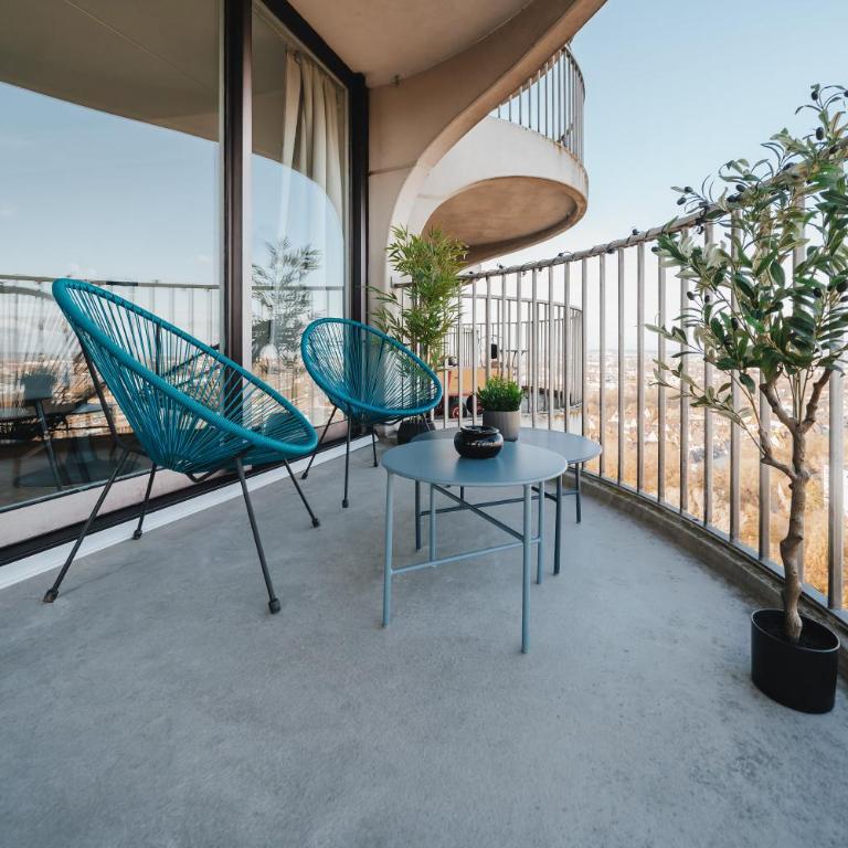 Studio CLOUD 21 Augsburgs atemberaubendster Ausblick - Apartment mit 1 Schlafzimmer - 22