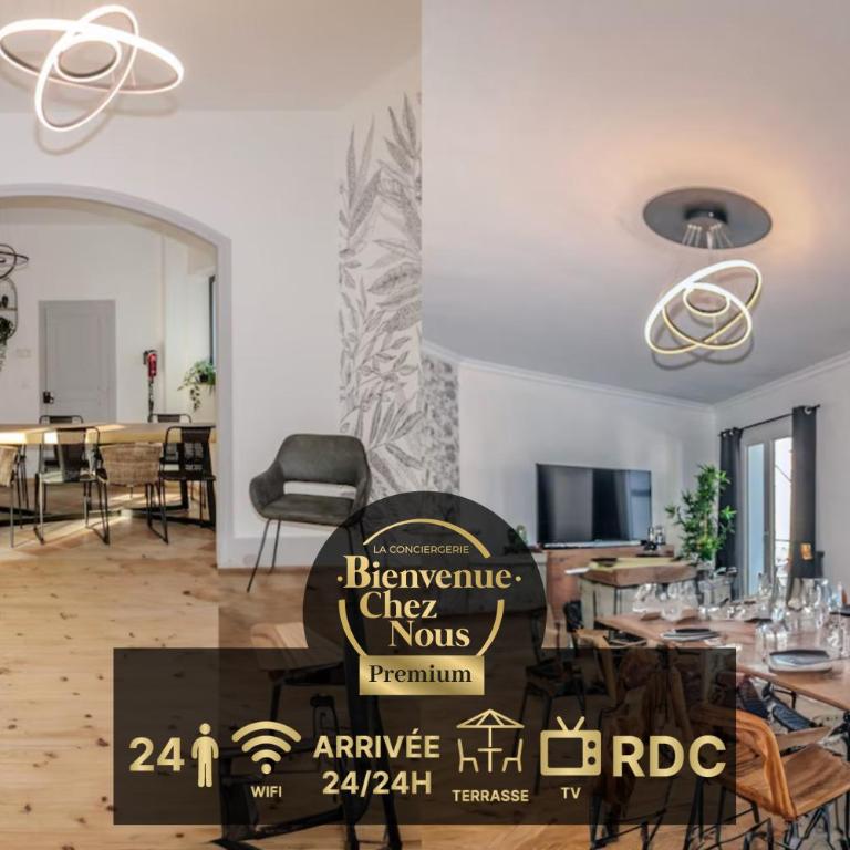 VILLE ET VOLCANS - Grand gite proche centre-ville pour 24 personnes - Maison de Vacances - 1