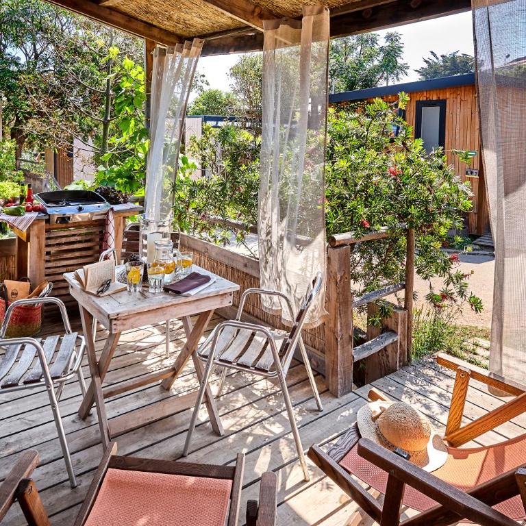 Au Paradis des Campeurs - Lodge Confort 1 Chambre - 5
