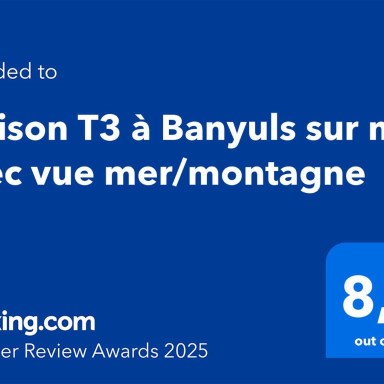 Maison T3 à Banyuls sur mer avec vue mer/montagne - Casa de 2 dormitorios - 3