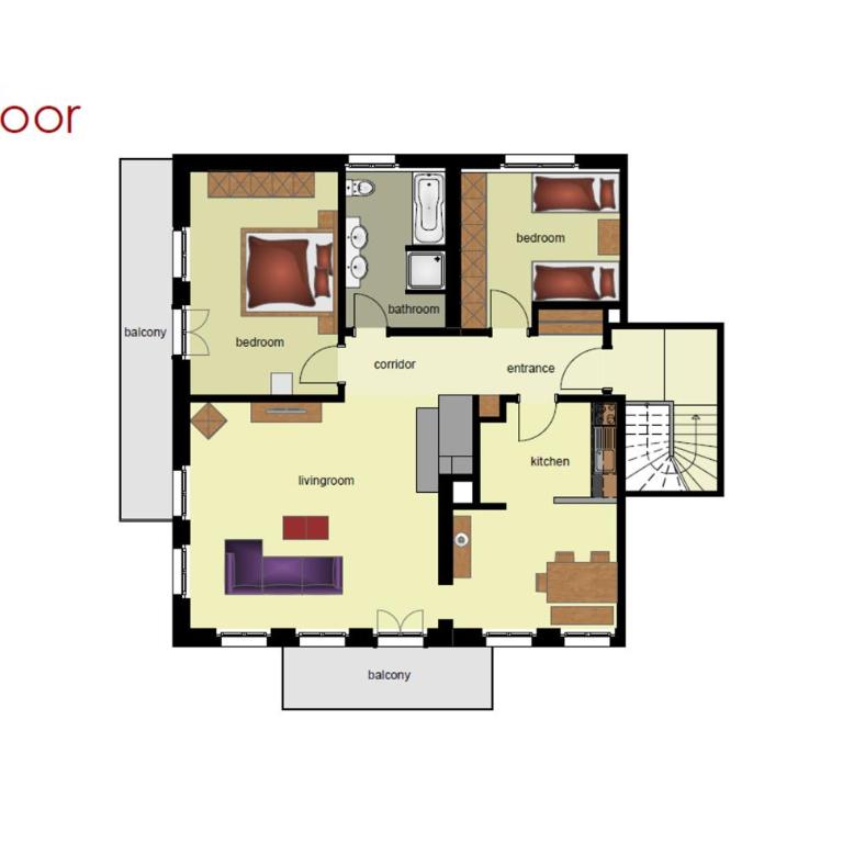 Apartment Neuenhaus - GRIWA RENT AG - Apartment mit 2 Schlafzimmern - 16
