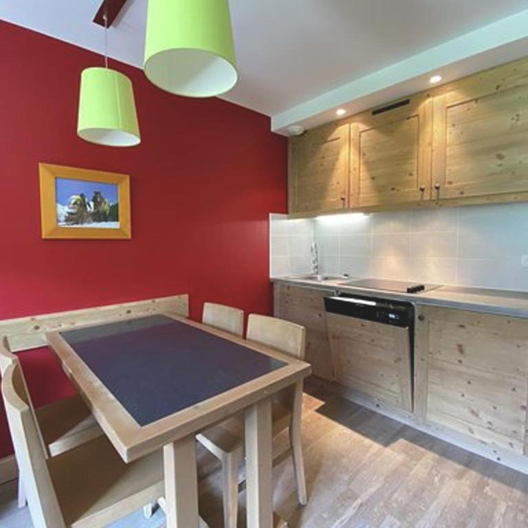 T2 convivial au cœur de La Tania, balcon sud, 4 pers, animaux acceptés - One-Bedroom Apartment - 5