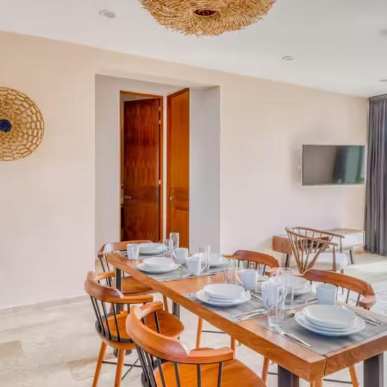 Amena Condo Tulum - Apartamento de 2 dormitorios con piscina privada - 4