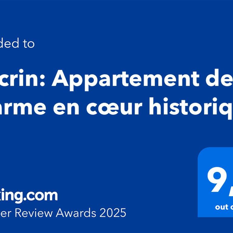 L'Ecrin: Appartement de charme en cœur historique - Appartement 1 Chambre - 25
