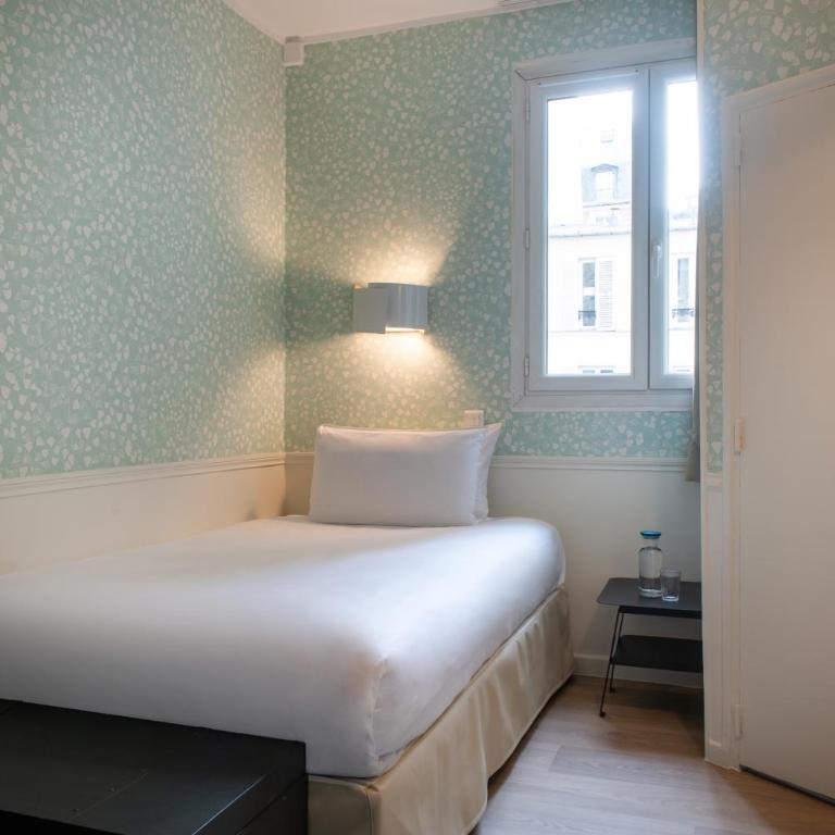 Hôtel Prony Monceau - Chambre Simple - Vue sur Cour - 5