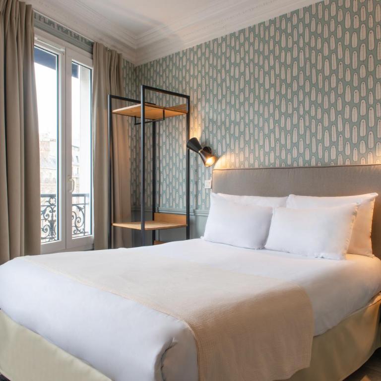 Hôtel Prony Monceau - Chambre Double - Vue sur Rue - 1