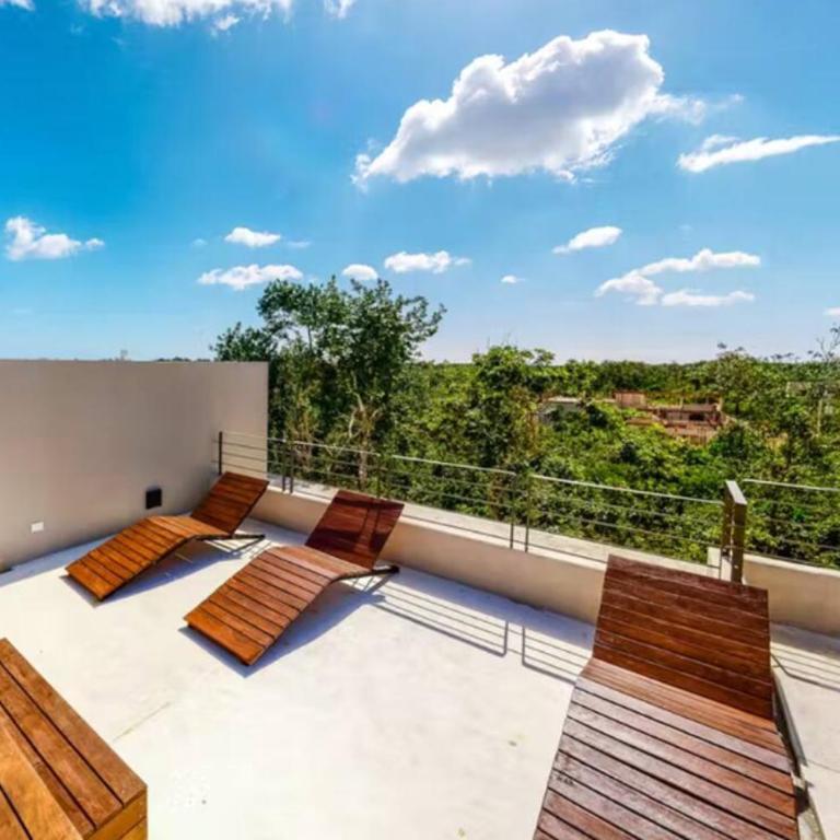 Amena Condo Tulum - Apartamento de 2 dormitorios con piscina privada - 3