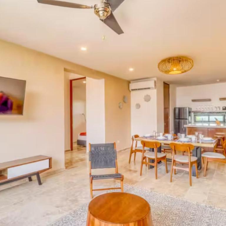 Amena Condo Tulum - Apartamento de 2 dormitorios con piscina privada - 9