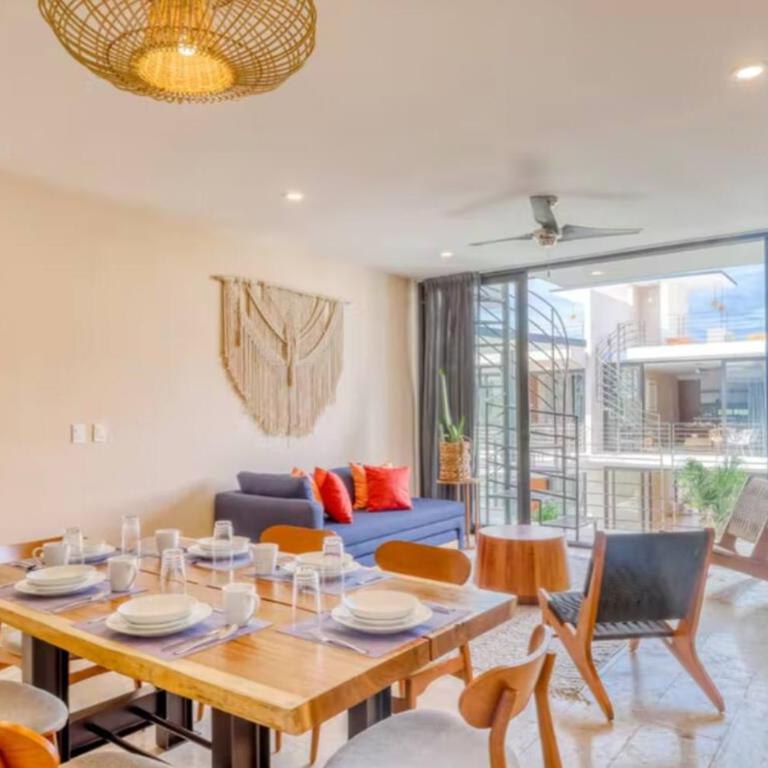 Amena Condo Tulum - Apartamento de 2 dormitorios con piscina privada - 12
