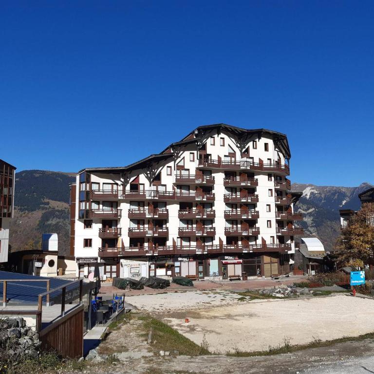Chalet centre La Tania, skis aux pieds, parking et animaux admis - Apartment mit 1 Schlafzimmer - 9