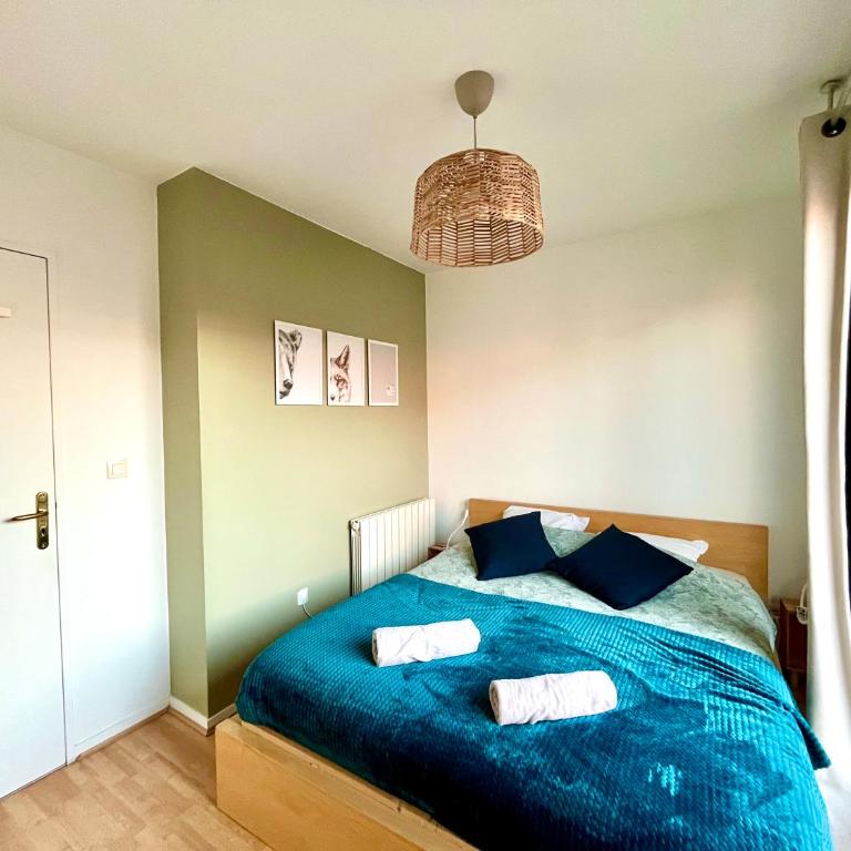 BnGo I Immense RoofTop Lyon I 2 chambres, 2 places parkings, 2 immenses terrasses, 8 personnes - Appartement 2 Chambres avec Terrasse - 3