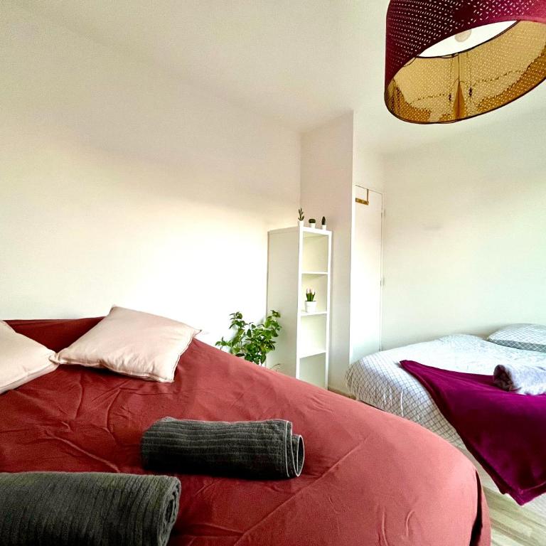 BnGo I Immense RoofTop Lyon I 2 chambres, 2 places parkings, 2 immenses terrasses, 8 personnes - Appartement 2 Chambres avec Terrasse - 51