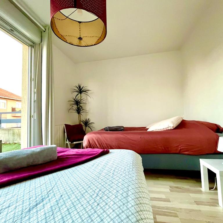 BnGo I Immense RoofTop Lyon I 2 chambres, 2 places parkings, 2 immenses terrasses, 8 personnes - Appartement 2 Chambres avec Terrasse - 48