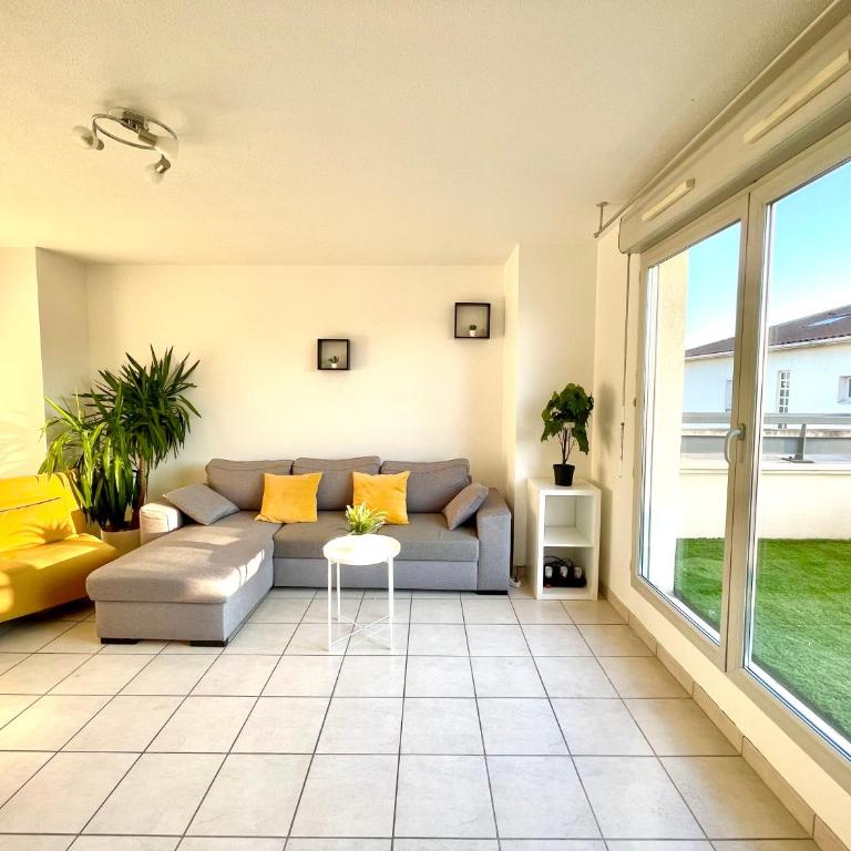 BnGo I Immense RoofTop Lyon I 2 chambres, 2 places parkings, 2 immenses terrasses, 8 personnes - Appartement 2 Chambres avec Terrasse - 19