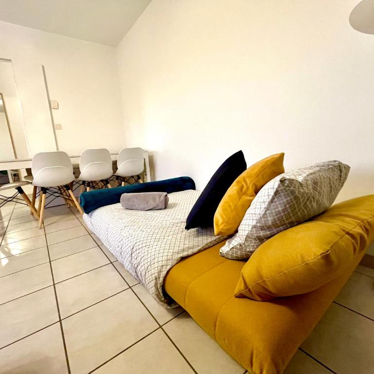 BnGo I Immense RoofTop Lyon I 2 chambres, 2 places parkings, 2 immenses terrasses, 8 personnes - Appartement 2 Chambres avec Terrasse - 55