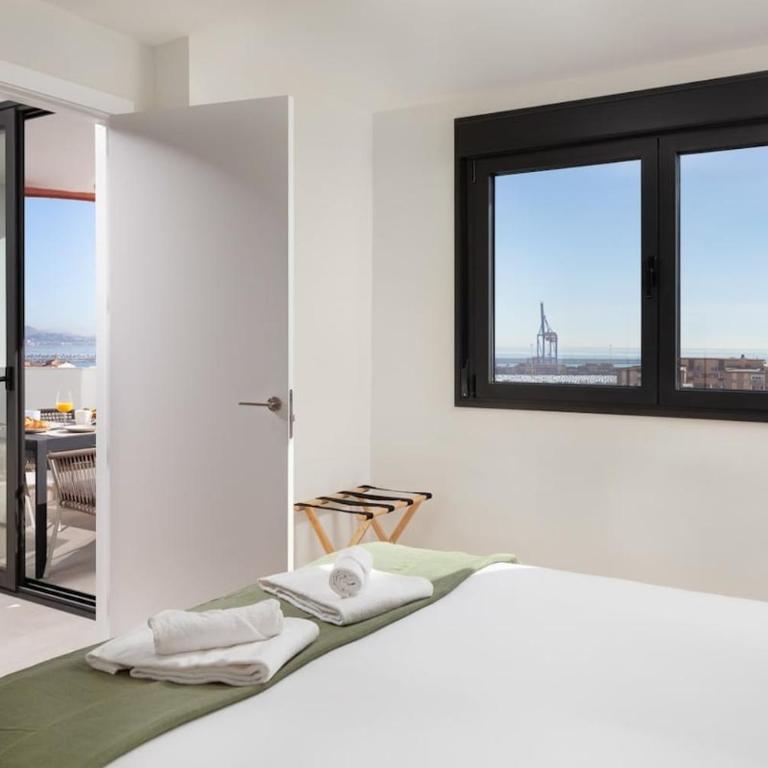 Top Floor Sea View & Terrace in Malaga! - Apartamento de 2 dormitorios con vistas al mar - 22